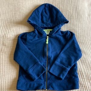 Crewcuts zip up hoodie